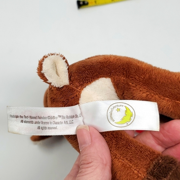 Chrismas Rudolph The Red Nosed Reindeer  Plush 7" Stuffed Animal Toy - Picture 7 of 8